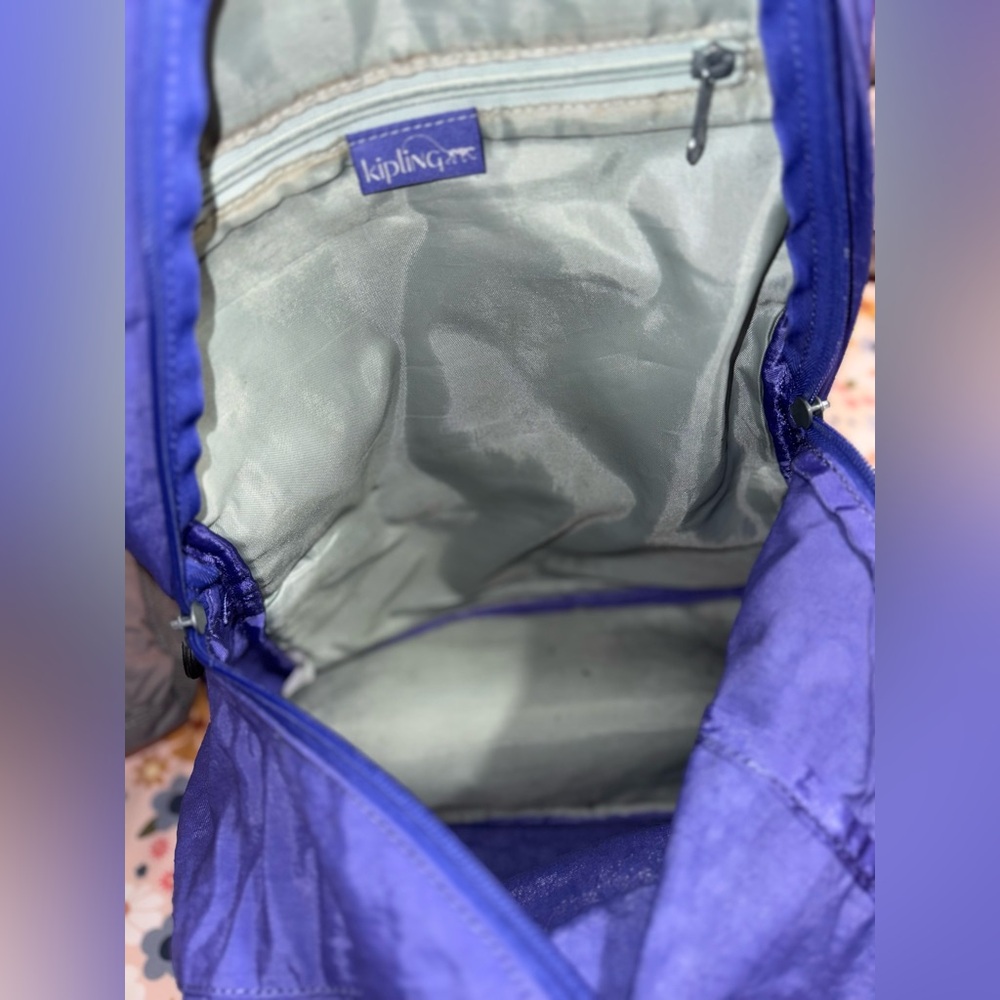 🎒 Kipling Ridge Backpack – Inlet Purple 💜 | Back to School Ready! - Picture 8 of 10